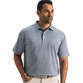 Heather Pin Pop Stripe Pique