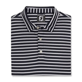 Striped Pique Self Collar Junior