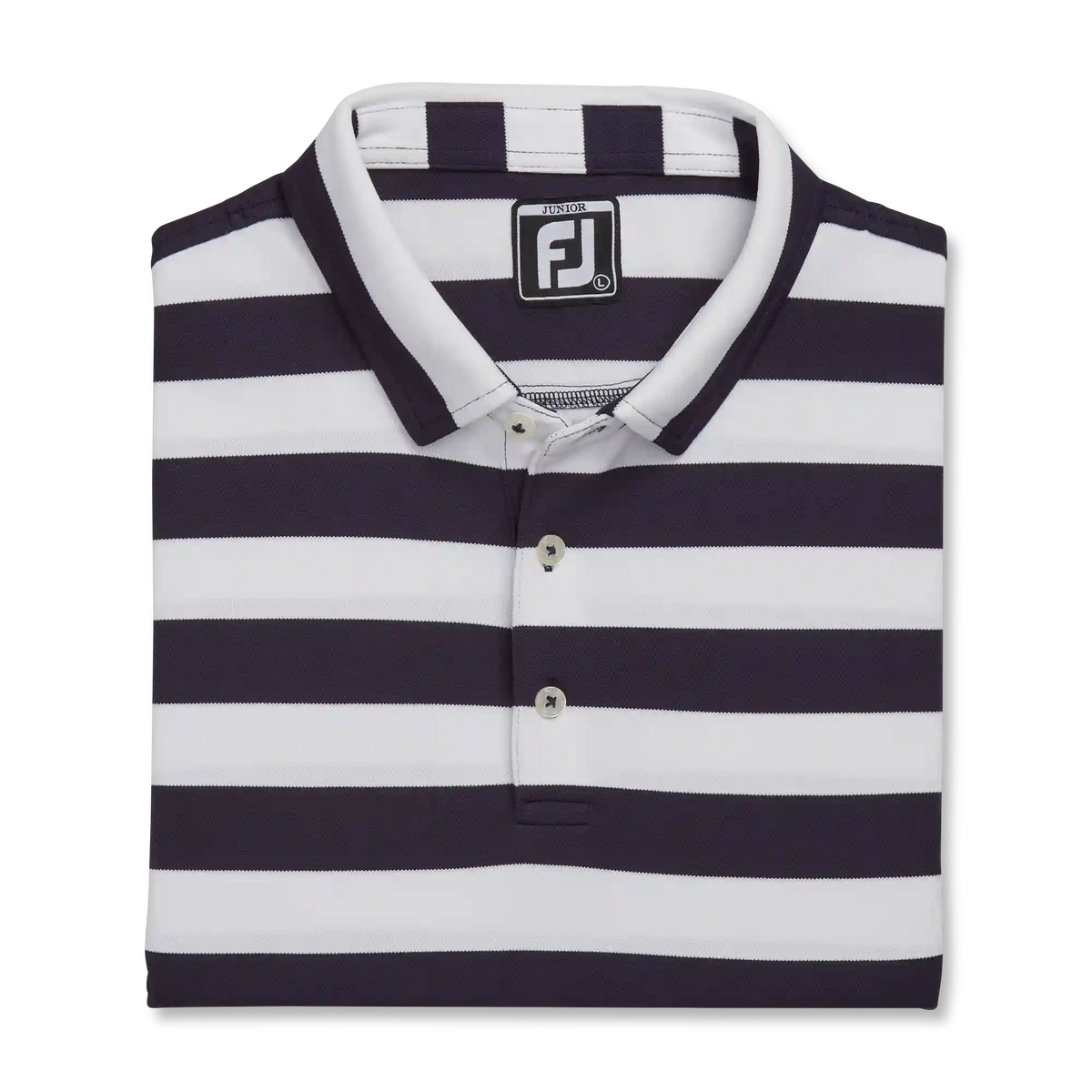 Rugby Stripe Pique Junior